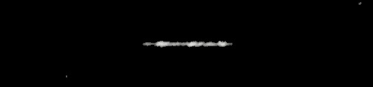 Processed fireball image