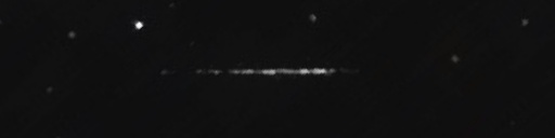 Unprocessed fireball image