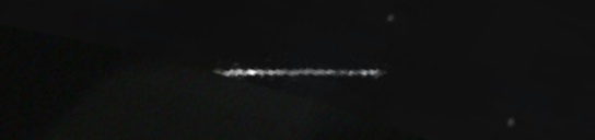 Unprocessed fireball image