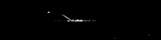 Processed fireball image