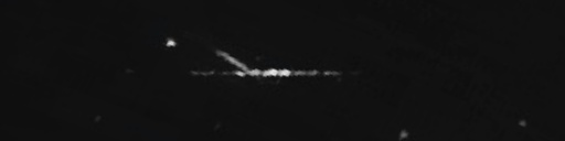 Unprocessed fireball image