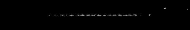 Processed fireball image