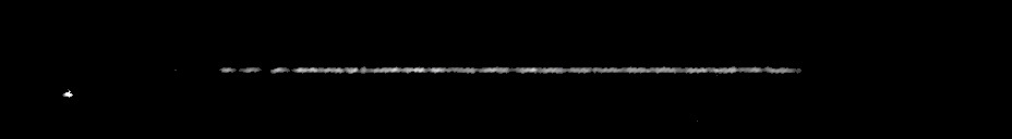 Processed fireball image