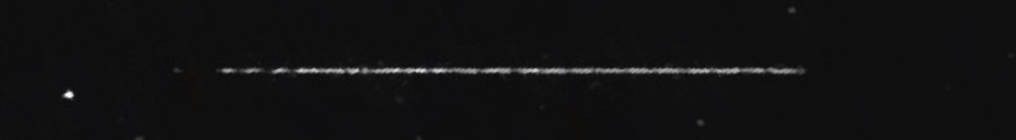 Unprocessed fireball image