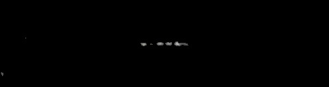 Processed fireball image