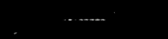 Processed fireball image
