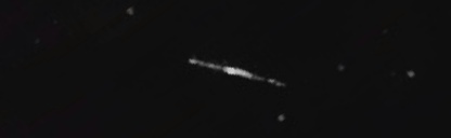 Unprocessed fireball image