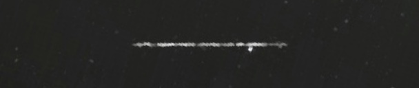 Unprocessed fireball image