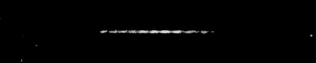 Processed fireball image