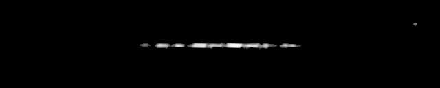 Processed fireball image
