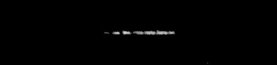 Processed fireball image