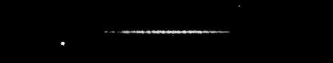 Processed fireball image