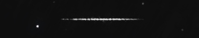 Unprocessed fireball image