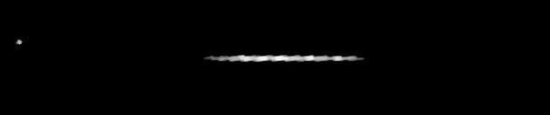 Processed fireball image