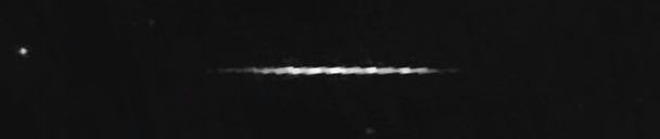 Unprocessed fireball image