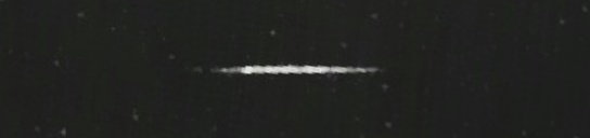 Unprocessed fireball image