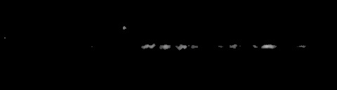 Processed fireball image