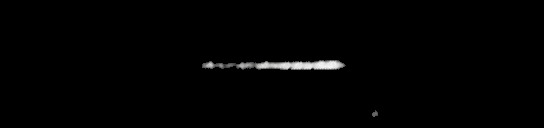Processed fireball image