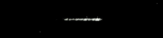 Processed fireball image