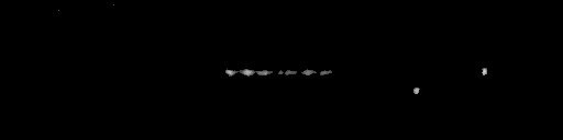 Processed fireball image
