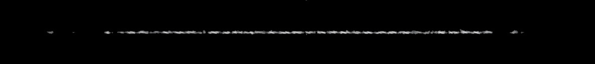 Processed fireball image