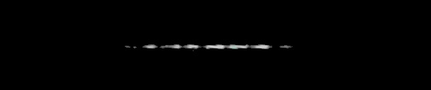 Processed fireball image