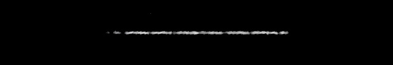 Processed fireball image