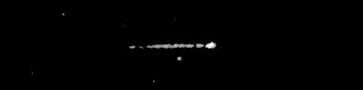 Processed fireball image