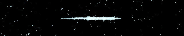 Processed fireball image