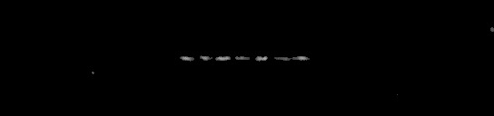 Processed fireball image