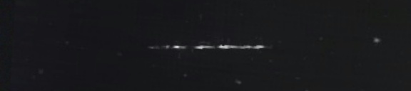 Unprocessed fireball image
