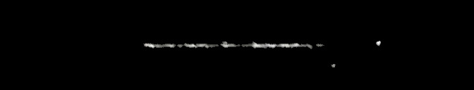 Processed fireball image