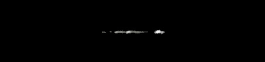 Processed fireball image