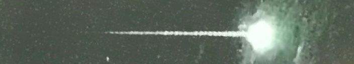 Unprocessed fireball image