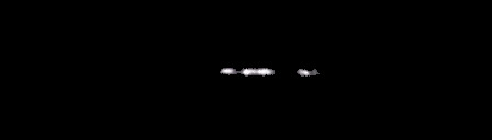 Processed fireball image