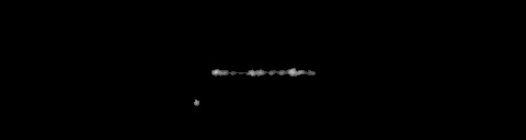 Processed fireball image