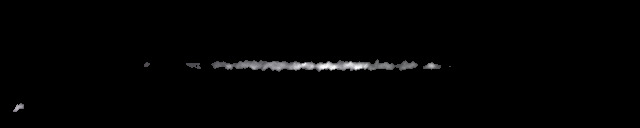 Processed fireball image