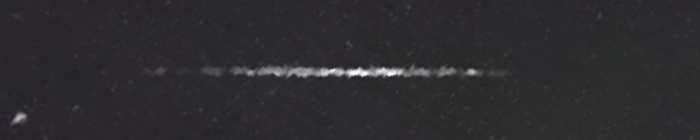 Unprocessed fireball image