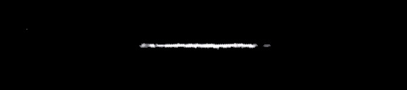 Processed fireball image