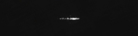 Unprocessed fireball image