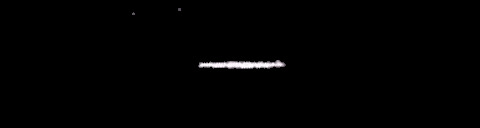 Processed fireball image