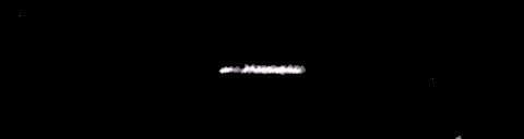 Processed fireball image