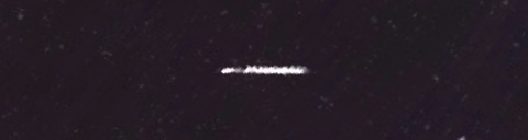 Unprocessed fireball image