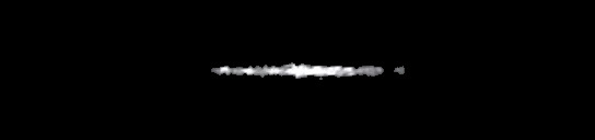 Processed fireball image