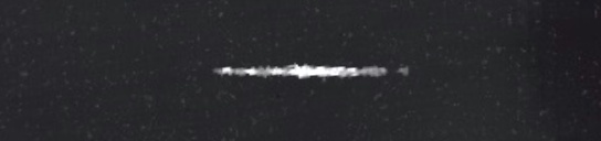 Unprocessed fireball image