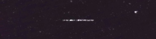 Unprocessed fireball image