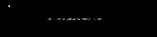 Processed fireball image