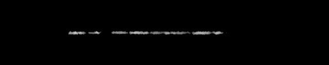 Processed fireball image