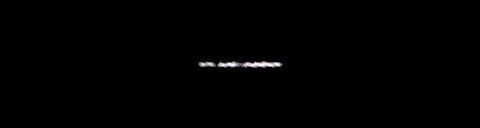 Processed fireball image