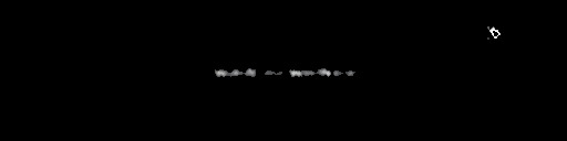 Processed fireball image